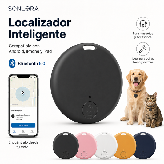 Localizador Bluetooth para Mascotas y Objetos Importantes