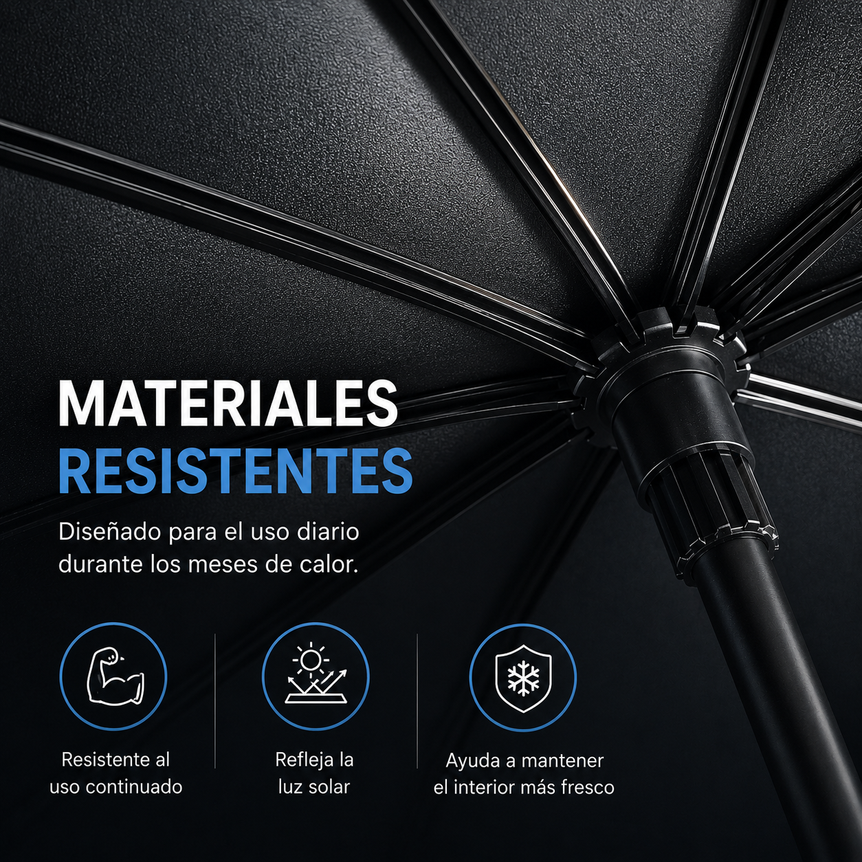 Parasol Plegable para Coche – Protección Solar para el Parabrisas